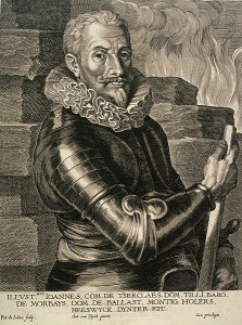 Conde de Tilly. Gravura de van Dyck